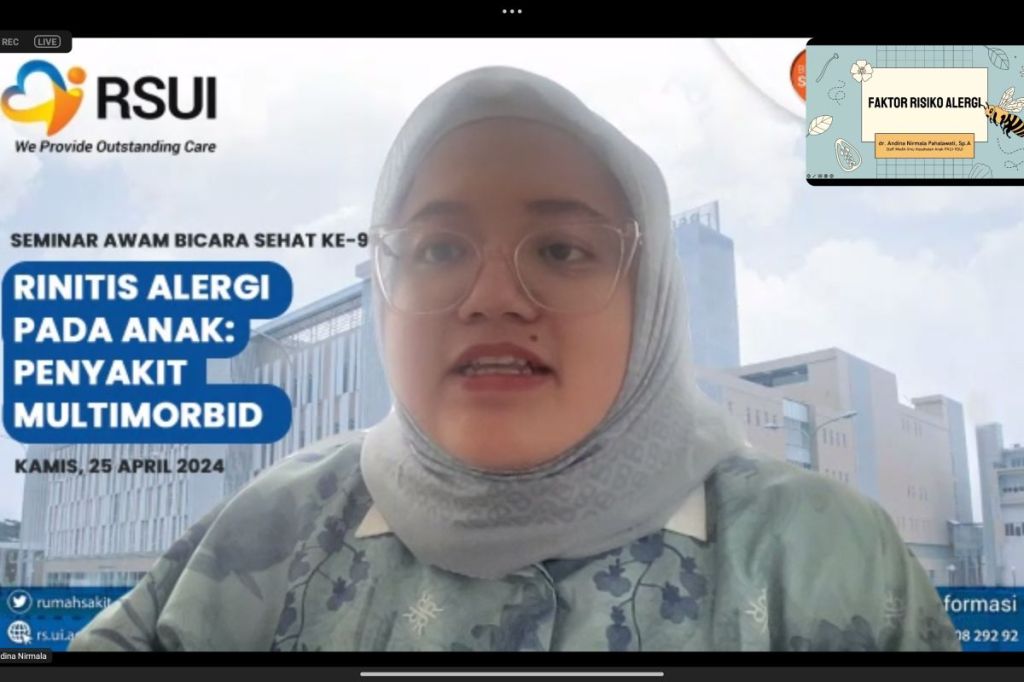 Faktor ras dan keturunan jadi risiko utama anak terkena&nbsp;alergi