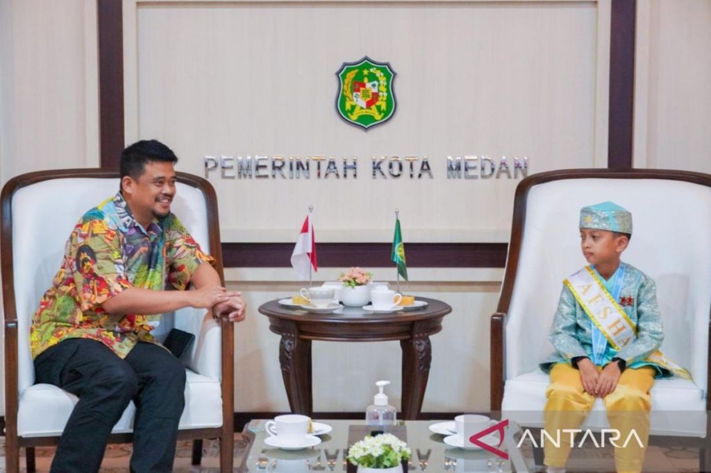 Wali Kota Medan apresiasi juara Hafiz Indonesia&nbsp;2024