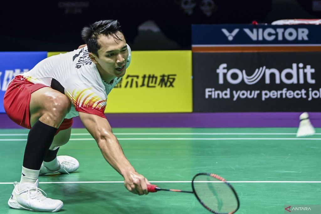 Jonatan Christie pastikan Indonesia kunci tempat di final Piala Thomas&nbsp;2024