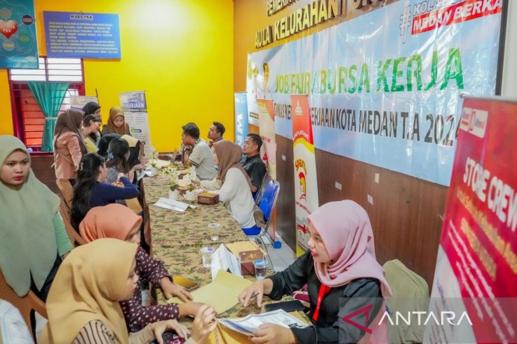 Disnaker Kota Medan gelar bursa kerja, ratusan lowongan&nbsp;disediakan