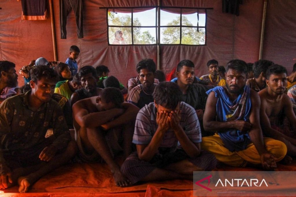 Imigran Rohingya Terdampar di&nbsp;Langkat