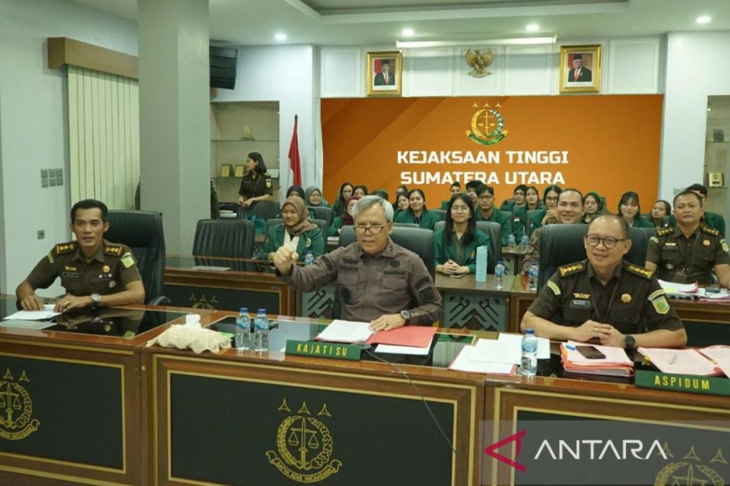 Kejati Sumut usulkan penghentian dua perkara, begini tanggapan&nbsp;Jampidum