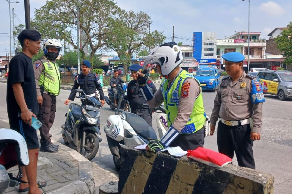 Polda Sumut intensifkan penindakan pelanggaran lalu&nbsp;lintas