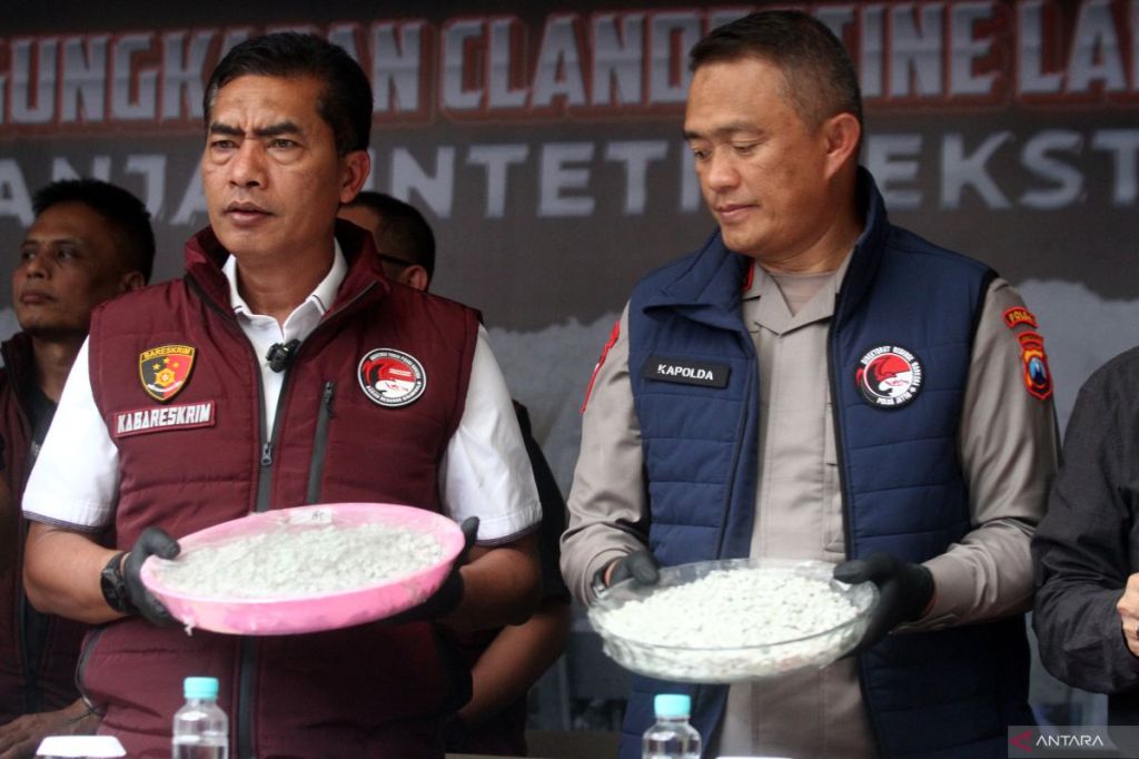 Polri waspadai keberadaan laboratorium narkoba rahasia di&nbsp;Indonesia