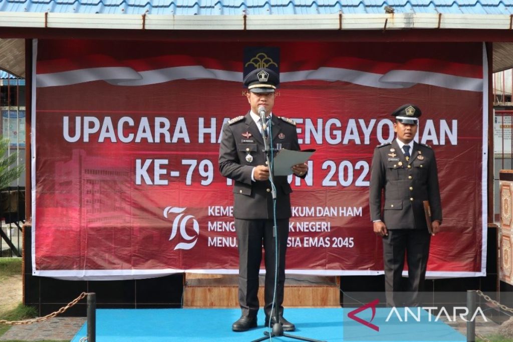Rutan Tarutung gelar upacara puncak hari pengayoman&nbsp;ke-79