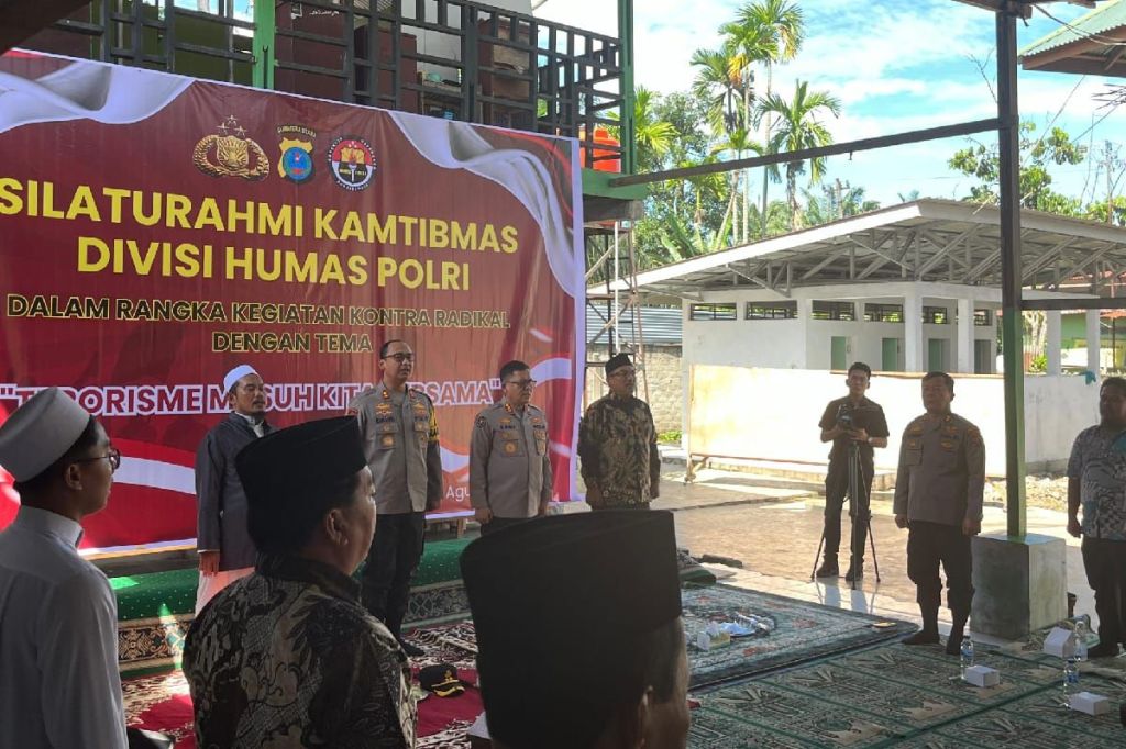 Divhumas Polri kunjungi pesantren di Sumut cegah paham&nbsp;radilalisme