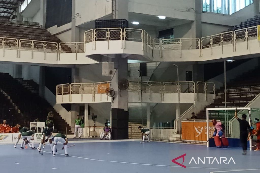 Hoki indoor Jawa Barat sapu bersih kemenangan usai kalahkan Sumut&nbsp;9-1