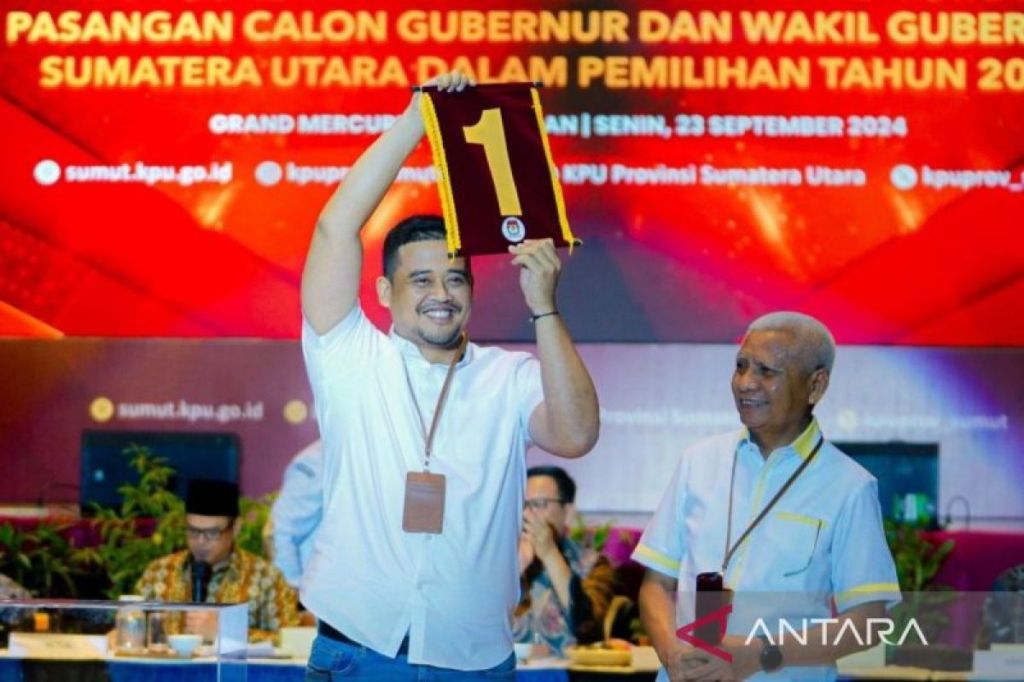Bobby Nasution mulai cuti tahapan kampanye Pilgub Sumut 2024&nbsp;esok