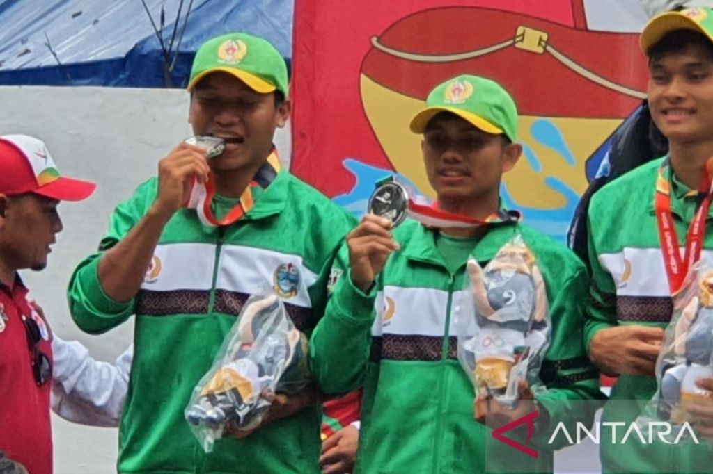 Atlet arung jeram Sumut binaan Bobby sumbang emas PON&nbsp;Aceh-Sumut